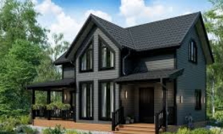 Проекты каркасных домов с террасой от 3557 рублей | Строй-Пвл