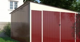 Сарай из труб в Павловском Посаде от 40648 рублей - строительство сараев из труб и профнастила