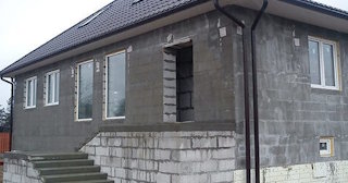 Фасад из газобетона для дома в Павловском Посаде - Строй-Пвл, качественная отделка от 2033 руб.